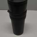 Tumbler with Lid and Straw 20oz, Stainless Steel Vaccum Insulated Water Bottle, Spill Proof Water Bottle with Retractable Straw, Travel Coffee Tumbler for Car Cup Holder - Leak Proof