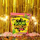 SOUR PATCH KIDS Original, SOUR PATCH KIDS Watermelon, and SWEDISH FISH Mini Soft & Chewy Candy Variety Pack, Family Size, Bulk Candy, 3-1.8 lb Bags (EXP 12/13/25)