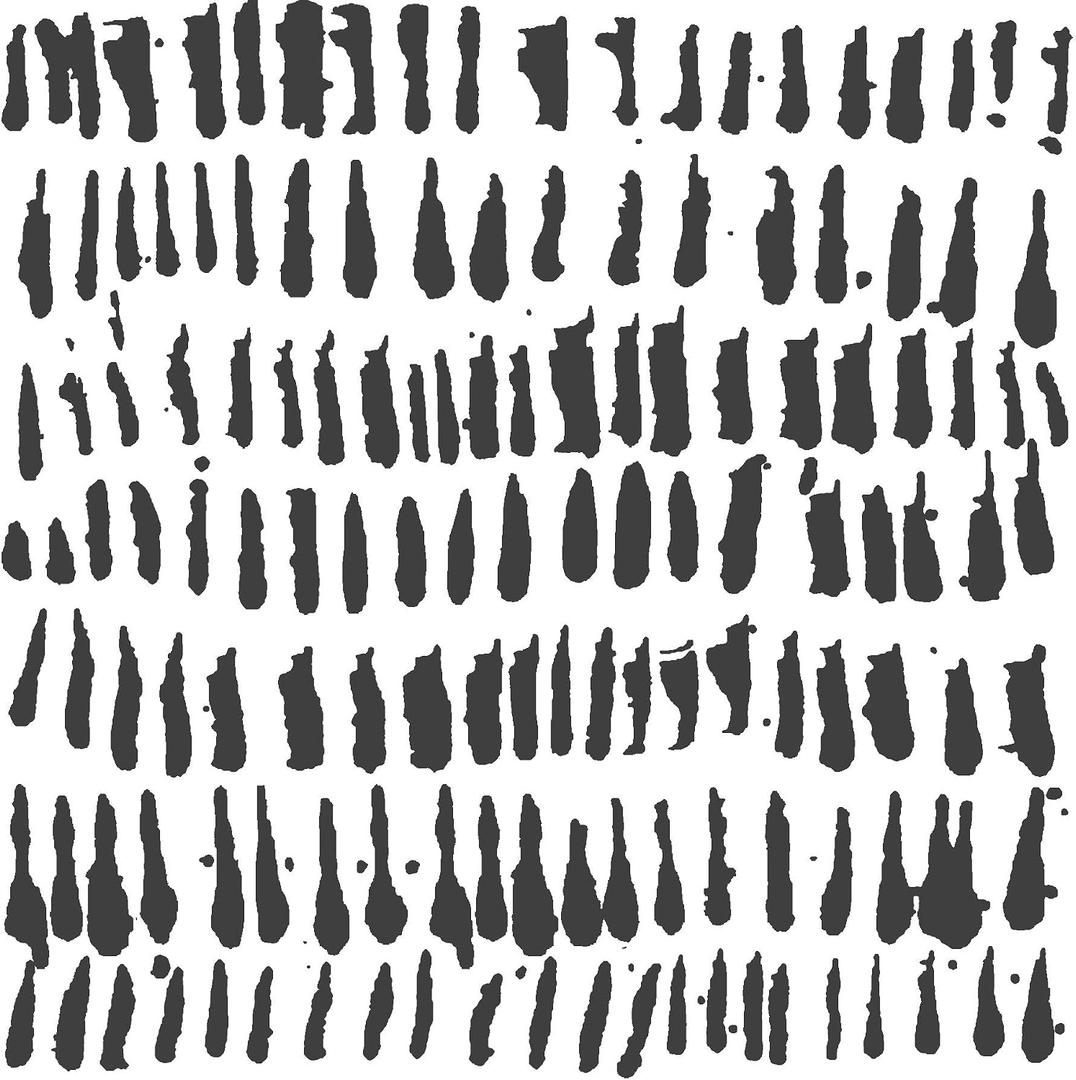 FloorPops Noleby Peel and Stick Floor Tiles, Black Brushstroke Pattern Removable Vinyl Flooring, Self Adhesive Floor Tiles for Kitchen Bathroom Entryway
