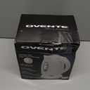 OVENTE Electric Kettle, 1.7L Fast Boiling Water Heater for Coffee or Tea, BPA Free with Water Level Gauge, Auto Shut-Off, Boil-Dry Protection, Indicator Light and Removable Filter, White KP72W