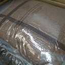 Madison Park Boone Cozy Comforter Set, Faux Suede, Deluxe Hotel Styling All Season Down Alternative Bedding Matching Shams, Decorative Pillow, King (104 in x 92 in), Rustic Brown 7 Piece