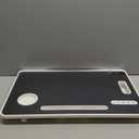 Laptop Bed Table, Laptop Desk for Bed, Foldable Laptop Bed Desk with USB Charge Port, Handle, Desktop Card Slot, Cup Slot, Side Drawer, Portable Laptop Table for Bed Eating Reading Working (Black)