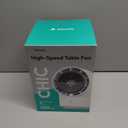 Aecooly Touch Control Desk Chic 01 Lite Fan, 100 Speeds Quiet Digital Display Small Table Fan, 4000mAh Battery Powered Desktop Fan for Bedroom, Bedside, Office, Travel -White