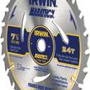 3 x IRWIN Tools MARATHON Carbide Corded Circular Saw Blade, 7 1/4-inch, 24T (24030)