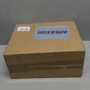 Hanging File Organizer, Letter-size File Holder Filing Box with 5 Hanging Folders, Metal Mesh Desk File Folder Storage(No Assembly Required) (Gold)