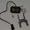 Dirtbike Headlight Kit for Talaria Sting R MX4 PC Lens Motorcycle Light Bar Led Headlamp (Yellow)