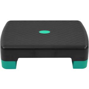 Fitvids 18" Aerobic Step Platform, Workout Stepper with Adjustable 2 Stackable Risers 3" 5.5" for Home Gym Small Space, Exercise Step, Multiple Option