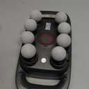 Back Massager for Relief Deep Tissue with Heat, 8 Heads Hands-Free Electric Back Massager, with 9 Modes & 9 Levels Deep Tissue Massage Gun for Pain Relief, Portable for Home & Office Use