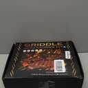 35PCS Griddle Accessories Kit, Flat Top Grill Accessories Set for Blackstone and Camp Chef, Grill Spatula Set with Enlarged Spatulas, Basting Cover, Scraper for Outdoor Barbecue