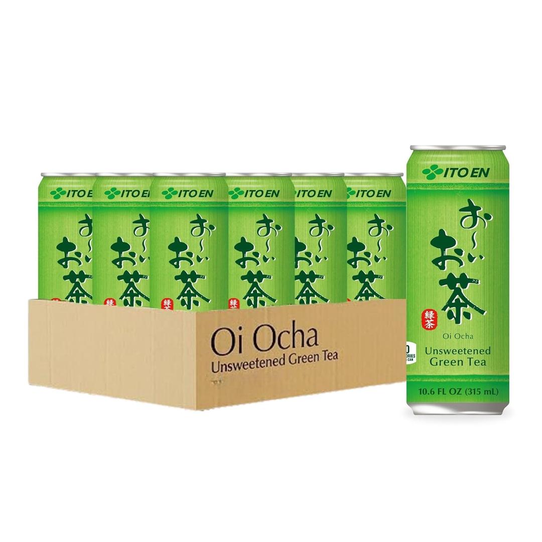 Ito En Oi Ocha Green Tea, Unsweetened, 10.6 Ounce (Pack of 12) (EXP 11/07/27)