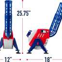 Franklin Sports Kids Pitching Machine - Plastic Baseball Pitching Machine for Kids Batting Practice - MLB Power Pitcher with Adjustable Speeds