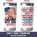 2 x Gifts for Dad from Daughter Son, Dad Birthday Gift, Birthday Gift for Him, Fathers Day Present Ideas for Men Husband, Best Dad Ever Gifts - 20 Oz Tumbler