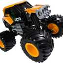 Monster Jam, Official JCB DIGatron Monster Truck, Collector Die-Cast Vehicle, 1:24 Scale, Kids Toys for Boys and Girls Aged 3 and up