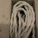 LYOOWNG Plug in Pendant Light Cord, Farmhouse Hanging Lights with Plug in Cord, 15FT Hemp Rope Plugin Hanging Light Cord Kit with On/Off Switch, E26 E27 Light SocketCord, Bulb NOT Included