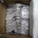 Kalolary 8 Packs Christmas Stocking Holders, Mantel Stocking Hangers Heavy Duty Xmas Stocking Hooks for Mantle Counter Tables Window Fireplace Christmas Party Decoration (Black)