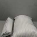 Beckham Hotel Collection Bed Pillows Standard/Queen Size Set of 2 - Original Down Alternative Pillow for Sleeping - Bedding for Back, Stomach or Side Sleepers (White)