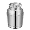 Fulgutonit 7.4 Gallon Stainless Steel Milk Can 28L Milking Bucket Jug