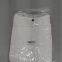 Women's Short Sleeve Sexy Lace V-Neck Summer Going Out 2025 Crop Tops Slim Fit Tees Trendy Y2k Clothing (Large, White)