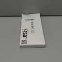 RattanView 8 Inch Acrylic Plate Stand for Display Acrylic Easel Holder Clear Picture Frame Book Magazine Stand with Square Block Base for Table Home Office Exhibit