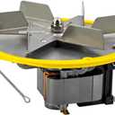 66641-AMP Combustion Exhaust Blower Replacement for Cleveland Iron Works PSBF66W, PS60W, PS130W Pellet Stoves, with Works Combustion Blower Gasket