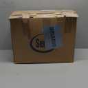 Serta Goose Feather Down Fiber Cotton Comforter King Size - 100% Cotton Duvet Insert - Hotel Luxury Hypoallergenic Bedding Comforter All Season Medium Warmth 106 x 90 Inch White