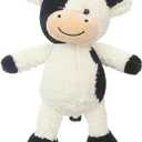 BSVOME 11.8 inches Cow Stuffed Animal Soft Plush Cute Cow Doll for Boys Girls