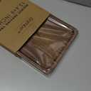 Bamber Wood Serving Tray Wooden Decorative Coffee Tea Platter Whole-Piece Black Walnut 13.4 x 9 Inches