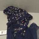 Adrianna Papell Womens Beaded Mesh Midi Dress Size 14