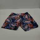 PATPAT Mommy and Me Matching Swimsuit One Piece Leaves Printed V Neck Bathing Suits, M