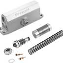 Hydraulic Automatic Door Closer Heavy Duty Adjustable Closer (Up to 150 lbs) for Home & Commercial Use Aluminum Alloy Auto Shut System for Interior & Exterior Doors