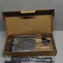 ONEMIX 42" LED Desk Lamp for Home Office, Eye-Caring Desk Light with Adjustable 4-Segment Bar, 1800LM Bright, Remote, Architect Table Lamp with Base for Dual Monitors, Reading, Study, Workbench (Black)