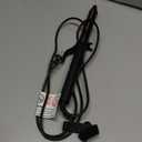 1 Inch Curling Iron, Titanium Ceramic Hair Curler, Fast Heating Curling Wand with 8 Heat Settings with LED Display for All Hair Types Dual Voltage 110-240V for Travel