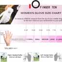 FINGER TEN Womens Leather Golf Glove with Ball Marker Ladies Gloves Left Right Handed Golfer Extra Grip 1 Pack, Left Right Hand Pink Fit Woman Girl, Size Small Medium Large XL