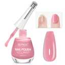 SUPWEE Pink Regular Nail Polish Non Gel, Quick Dry Finger Nail Lacquer Glossy Salon Manicure DIY at Home 0.54 fl.oz