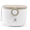 Termichy Baby Formula Dispenser, Portable Formula Dispenser Container with Scoop and Carry Handle for Travel Outdoor Activities for Baby Infant, 500ml (M-Warm Grey-1 Pack)