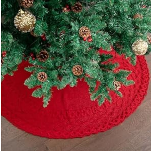Mr. Pen Christmas Tree Skirt - 48 Inch, Xmas Tree Skirt 