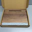 Portable Laptop Desk  Lapdesk with Cushion, Laptop Stand for Bed, Lap Desk for Laptop and Lap Desk for Bed, Portable Desk for Lap top, Notebook Bed Tray (Walnut & Brown)