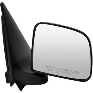 SCITOO Side View Mirror Passenger Right Side Fit For 1993-2005 For Ford Ranger For MAZDA B2200/B2600 Manual Foldaway Textured Replacement Exterior Mirror