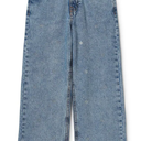  Blue Emebellished Straight Fit Jeans
 11