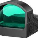 CVLIFE WolfCloak X03 Motion Awake Green Dot Sight for RMR Footprint, 3 MOA Reflex Sight with 0.33" Ultra-Low Profile & 24mm Lens for Full-Sized Pistols, Optics Adapter for MOS & 21mm Picatinny Base