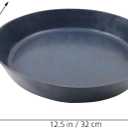 BESPORTBLE Birdcage Bath Tray Cockatiel Gazebo Bowl Round Container Bath Tub Dog Bathing Feeder Birdcages Budgie Parrot Bird Bath for Canary Cage Birdbath Pond Black Plastic