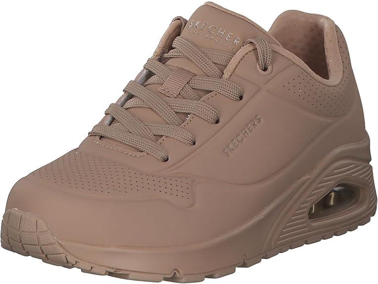 Skechers Women's Uno-Stand on Air Sneaker, Sand, 6.5