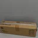 STARLATTA Foldable Drying Rack Clothing, 3-Tier Portable Clothes Drying Racks for Indoor & Outdoor, Anti-Rust Compact Laundry Rack Collapsible, White 28" D x 10" W x 35" H