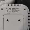 4 Pack Optical Smoke Alarm Battery Powered, Fire Alarms Smoke Detectors with Test Button & Silence Button for Home, Maximum Service Life 10 Years
