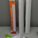 ALUSSO LIGHTING 24 Inch LED Under Cabinet Lighting Hardwired, 5CCT Color Selectable 2700K-5000K Dimmable 15W 1200LM High Brightness, CRI 90 Strip Linkable Under Counter Lights for Kitchen, 1 Pack