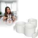 Bottle & Hose Holder for Spectra S1 Plus /S2 Plus (New Models/Square Hole), Compatible with Spectra Breast Pumps, Organize and Simplify Your Pumping Journey, Ideal Gift for New Moms
