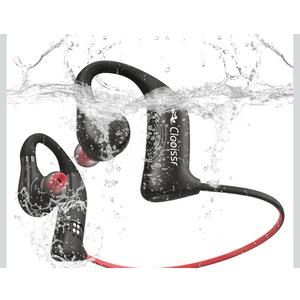 IPX8 Waterproof Swimming Earbuds, 32GB Headphones Underwater with MP3 Player & Bluetooth, HiFi Sound & Noise-Cancelling in-Ear Design for Swimming, Running & Cycling, Black (S36)