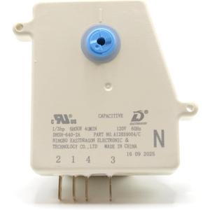 OEM 5304526183 Refrigerator Defrost Timer (6hr 40min) Fit for White-Westinghouse Refrigerator and Frigidaire,Replacement Part 4960382 AP7014390 EAP16227343 A12859004/C DHSH-640-2A PS16227343