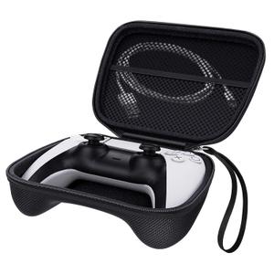 MoKo Case for PS5 Controller, Switch 2 Pro(2025), Xbox Series X/S, EVA Carrying Case Game Controllers Holder Heavy Duty Protective Cover Hard Shell for PlayStation 5 Wireless Controller, Black