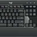 Logitech MK540 Advanced Wireless Keyboard for Windows, 2.4 GHz Unifying USB-Receiver, Multimedia Hotkeys, 3-Year Battery Life, for PC, Laptop
